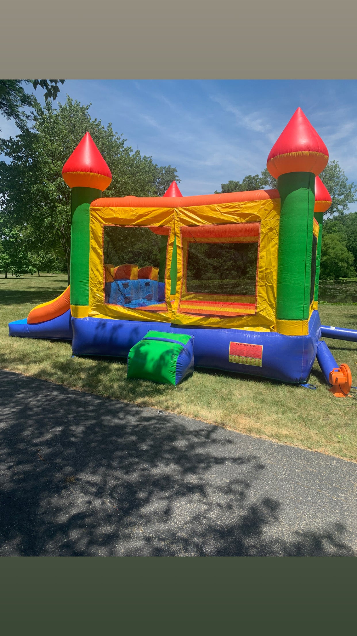 Double Slide Bounce House 22ft x 15ft