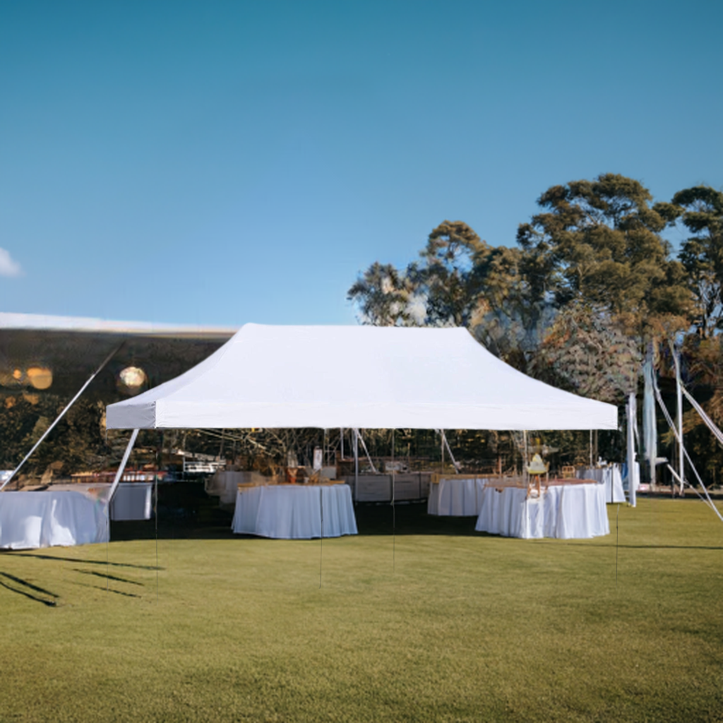 10x20 White Canopy Tent | Spacious & Durable Shelter