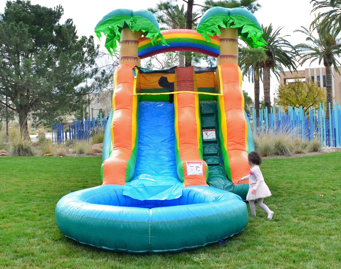 13ft Tropical Waterslide  Pool, Tropical Waterslide  Pool