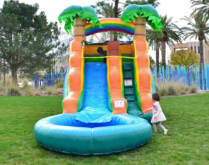 13ft Tropical Waterslide  Pool, Tropical Waterslide  Pool