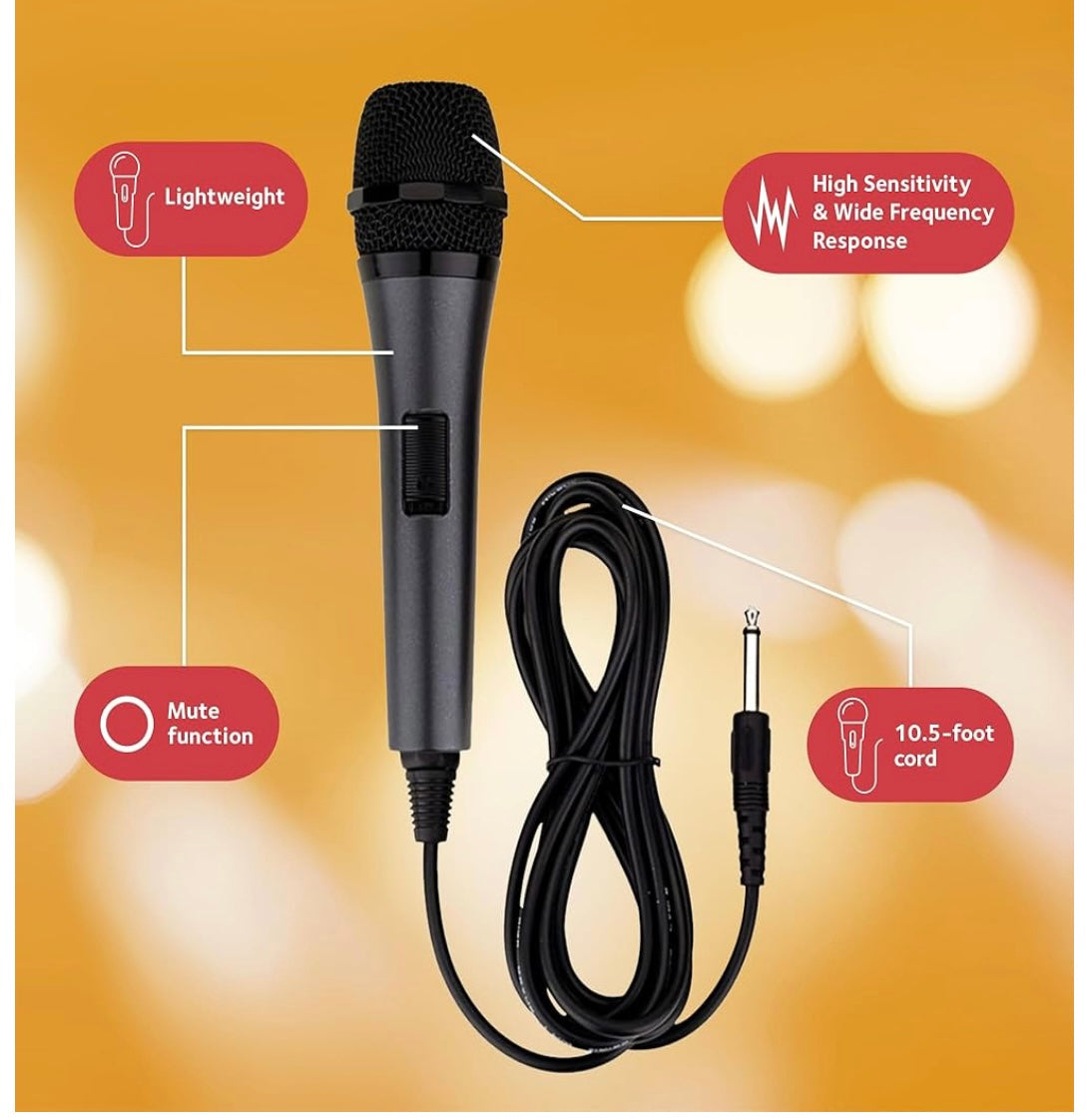 Karaoke Speaker w/ 2 microphones