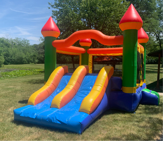 Double Slide Bounce House 22ft x 15ft