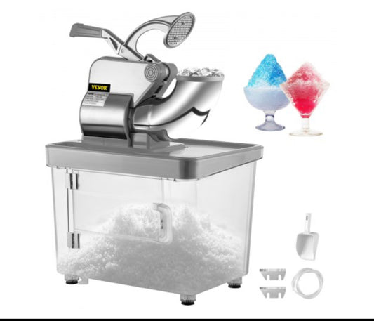 Snow cone machine for parties