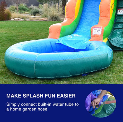 Tropical Waterslide  Pool, Tropical Waterslide w/ Pool