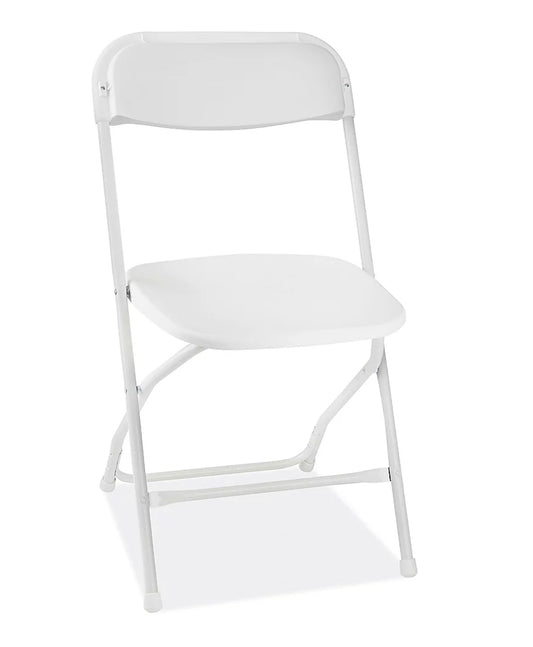 White Event Folding Chair | Durable & Stylish Seating