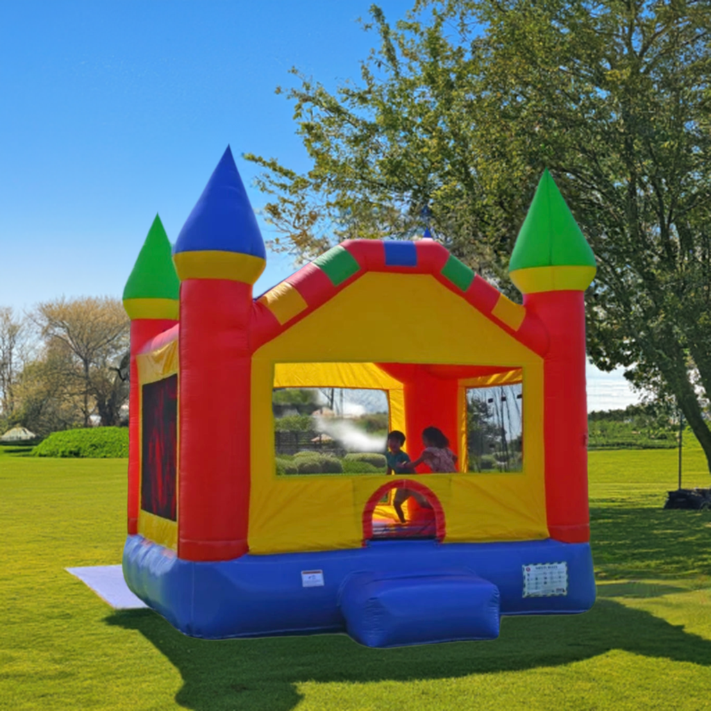 Giant Color Castle 13ft x 13ft | Fun Bounce House