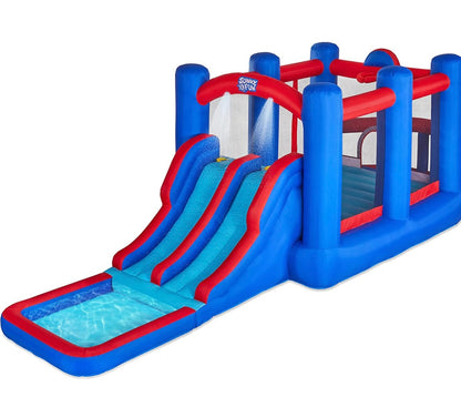 Bouncer with Splash Pad 22ft x 8ft | Jump & Water Fun