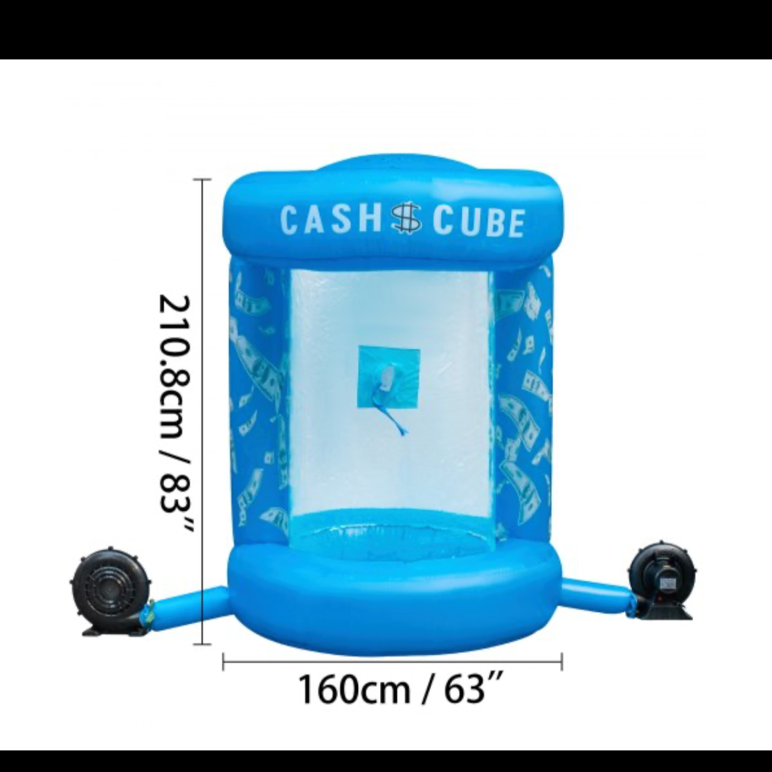 Cash Cube | Exciting Money Grab Booth for Events