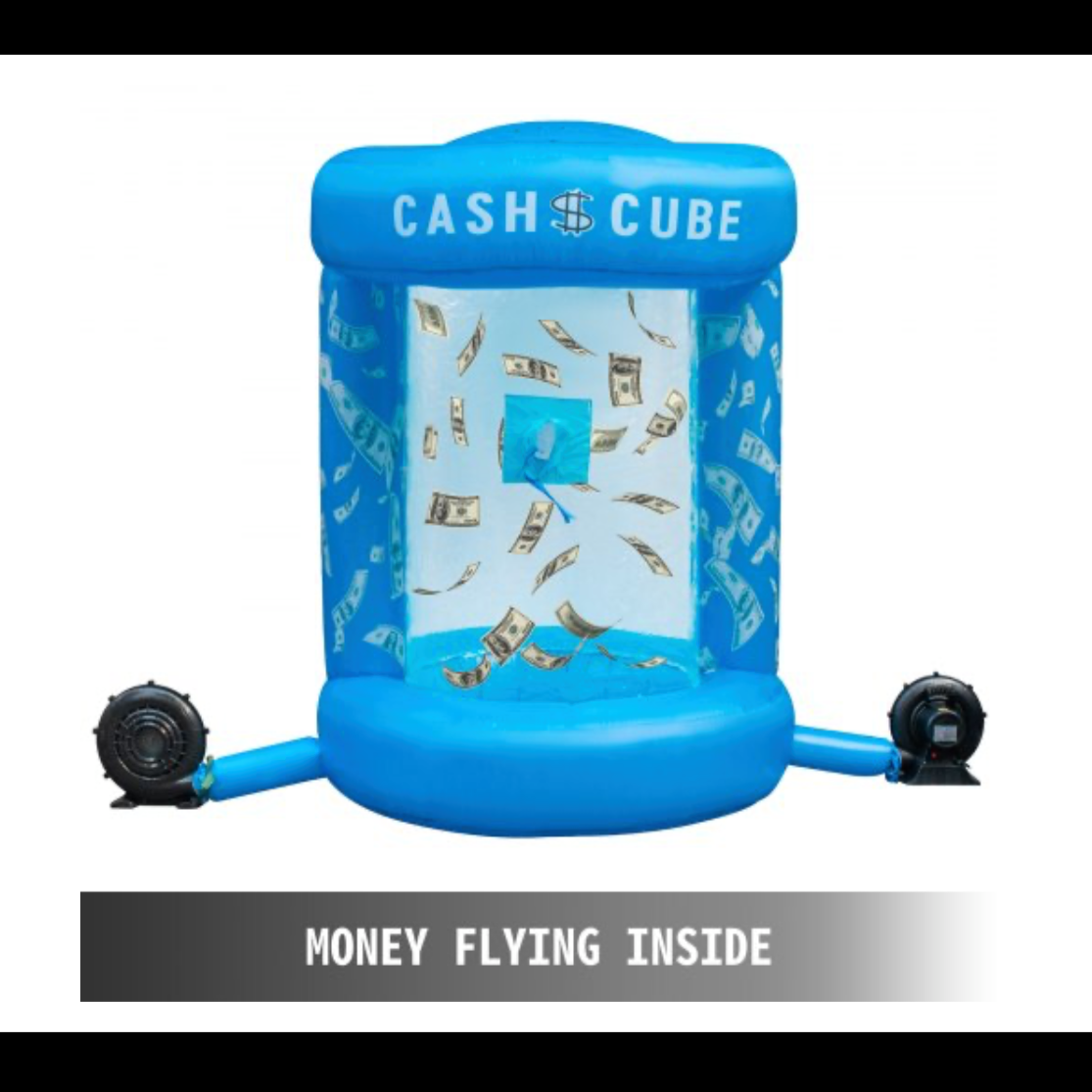 Cash Cube | Exciting Money Grab Booth for Events