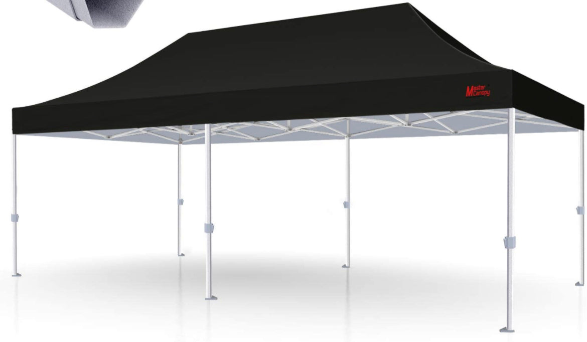 10x20 Black Canopy Tent | Durable & Spacious Shelter