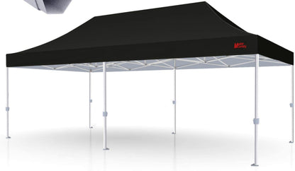 10x20 Black Canopy Tent | Durable & Spacious Shelter