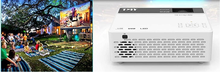 6500 Lumen Projector | 1080p Home Cinema & Outdoor Movies