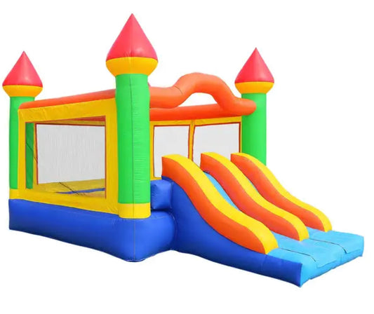 Double Slide Bouncy Castle