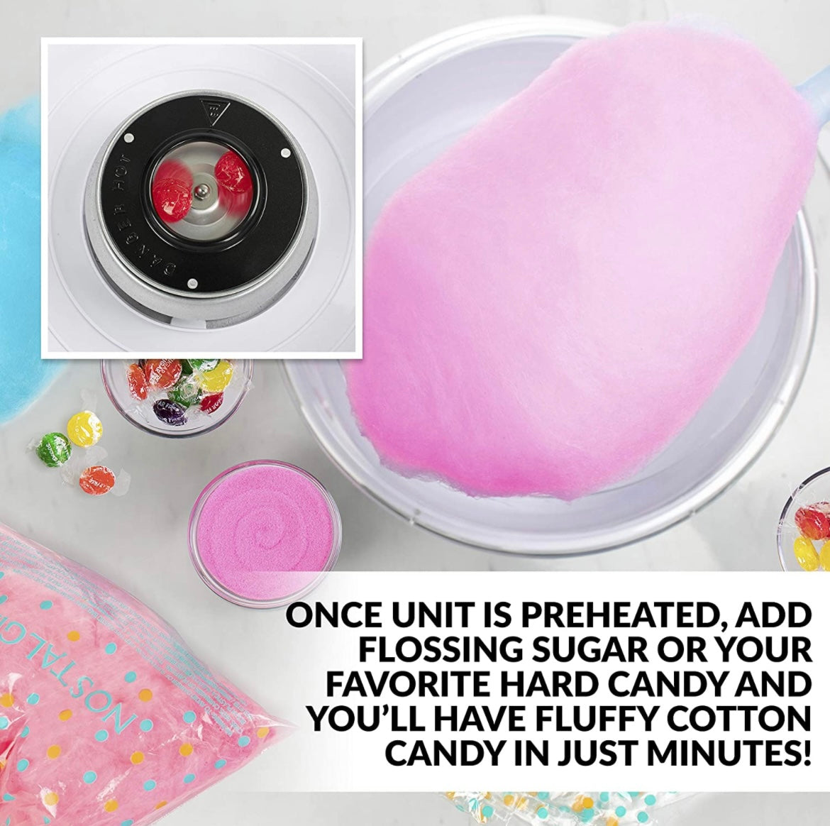 Cotton Candy Maker | Easy & Fun Treat Machine