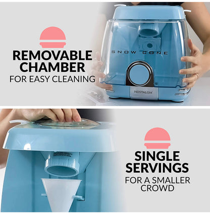 Snow Cone Maker | Easy & Fast Ice Shaving Machine