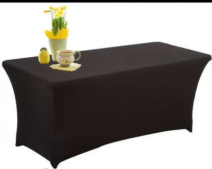 6ft Fitted Tablecloth | Sleek & Secure Event Cover