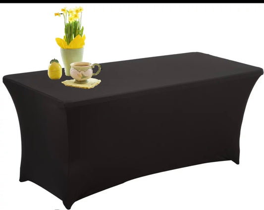 6ft Fitted Tablecloth | Sleek & Secure Event Cover